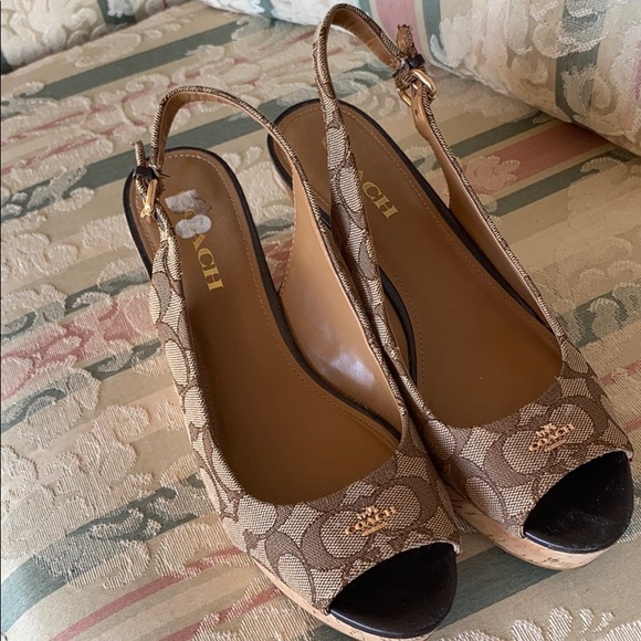 Coach wedges - Picture 4 of 4